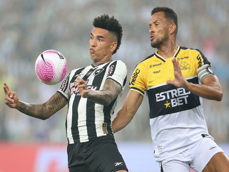 Botafogo fica no empate com o Cricima no Maracan lotado